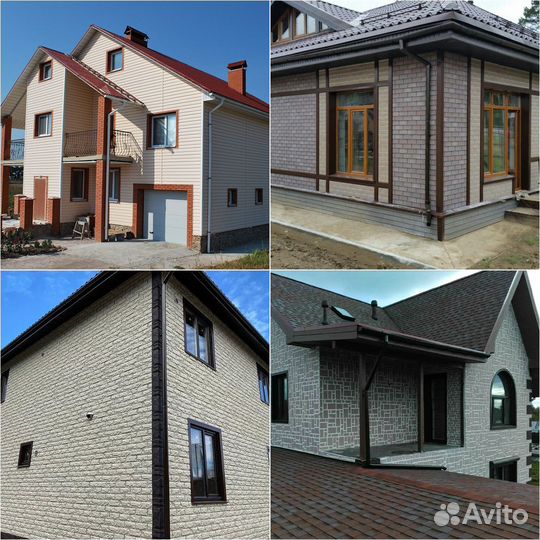 Сайдинг. Полифасад. Короед. Термопанели