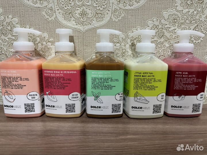 Мыло жидкое 300 мл dolce milk новое