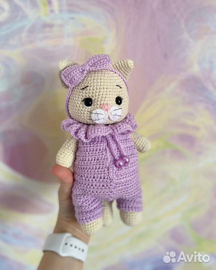 Вязаные игрушки ручной работы