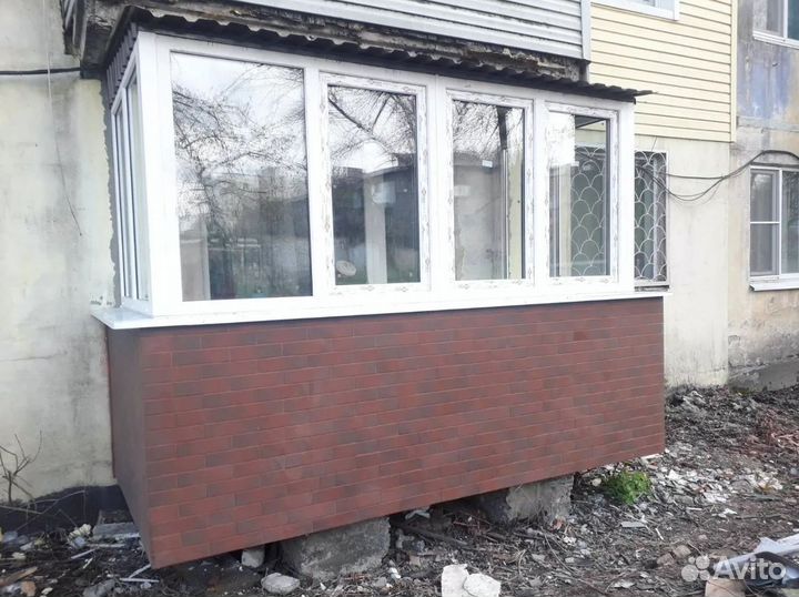 Остекление балкона