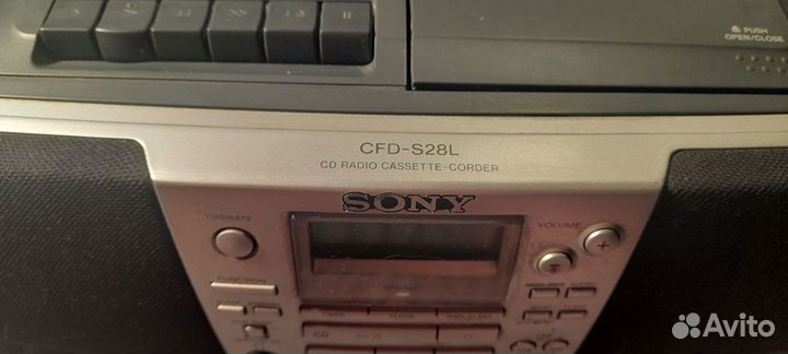 Sony CFD-S28L магнитофон