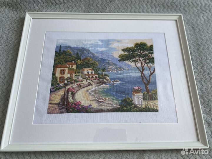 Картина вышитая крестом