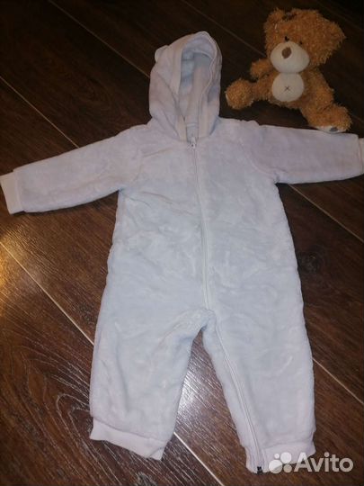 Плюшевый комбезик