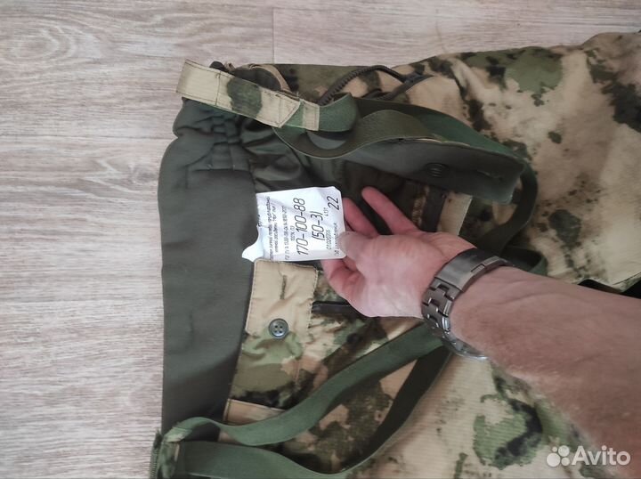 Бушлат с ватниками зелёный мох для спец подраздел