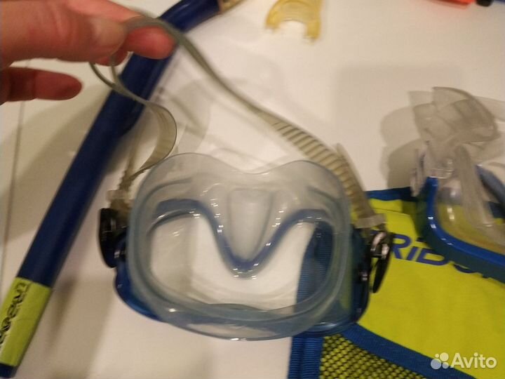 Маска с трубкой для плавания Tribord