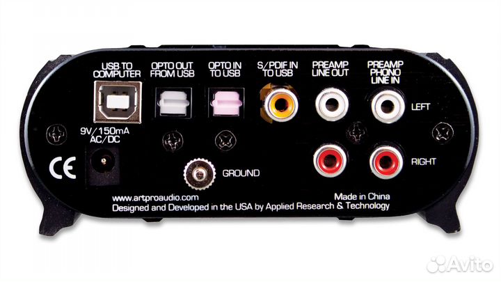 USB аудио интерфейс ART USB PhonoPlus Project Seri