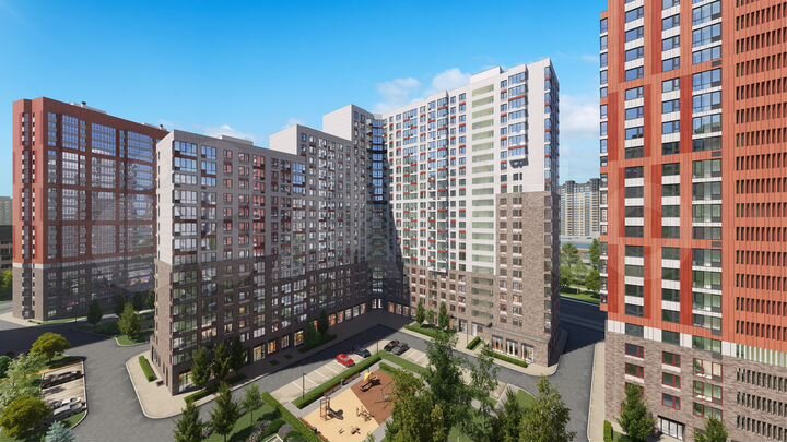 1-к. квартира, 36,4 м², 5/22 эт.