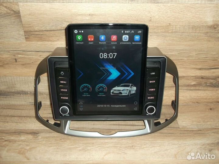 Магнитола Chevrolet Captiva Tesla 2011-2015 года