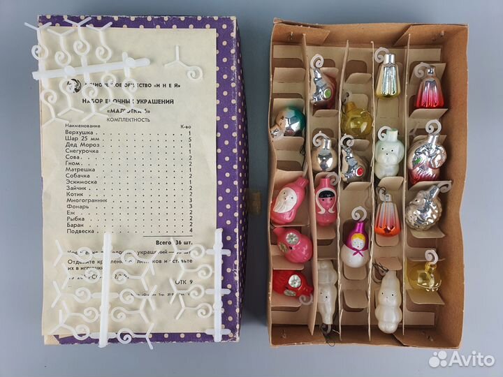 Елочные новогодние игрушки и украшения