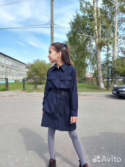 Школьное платье