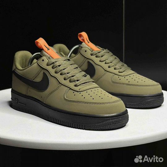 Кроссовки Nike Air Force 1 khaki