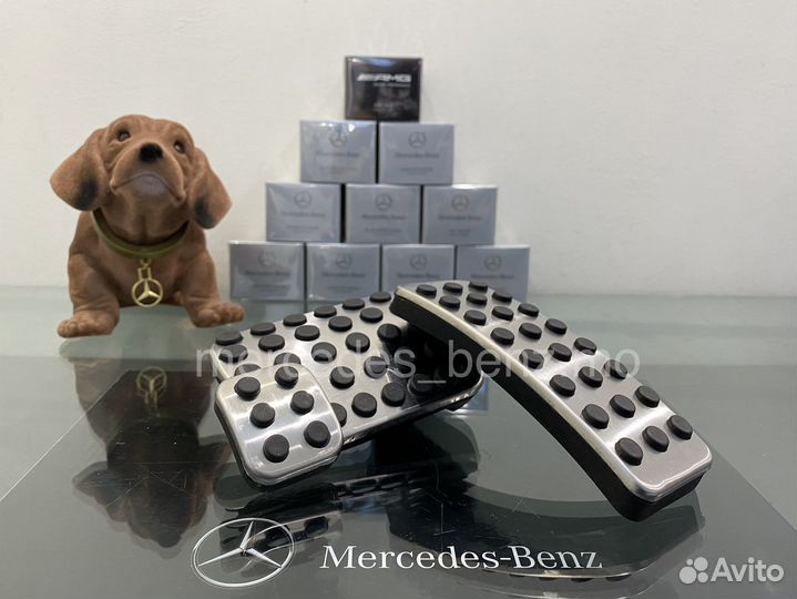 Накладки на педали AMG Mercedes Benz