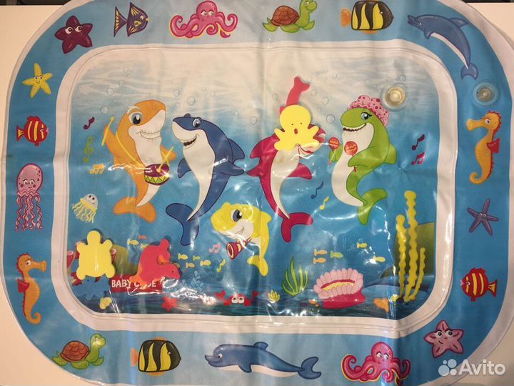 Детский игровой коврик-аквариум