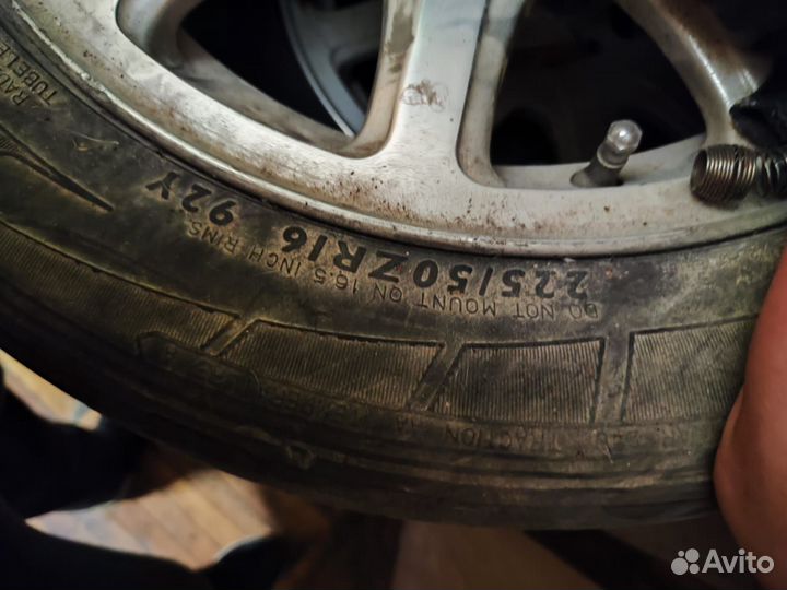 Дмски оригинал бмв.резина лысая в подарок