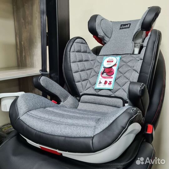 Новое удобное автокресло Costa 2/3 isofix