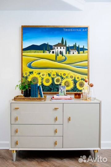 Картина на холсте ручная работа