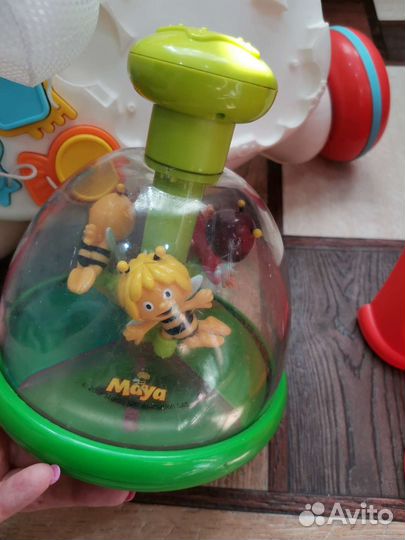 Ходунки каталка детские, бизиборд столик + юла