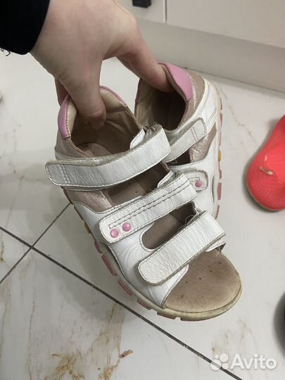 Обувь пакетом для девочки 30