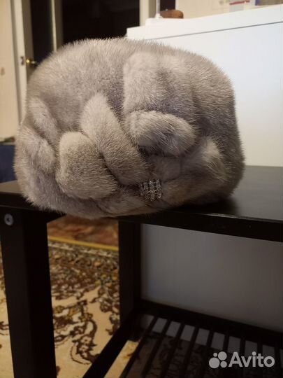 Шапка норковая женская