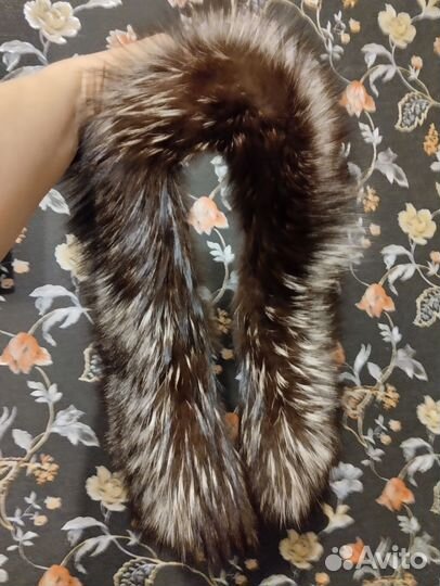 Воротник опушка чернобурка