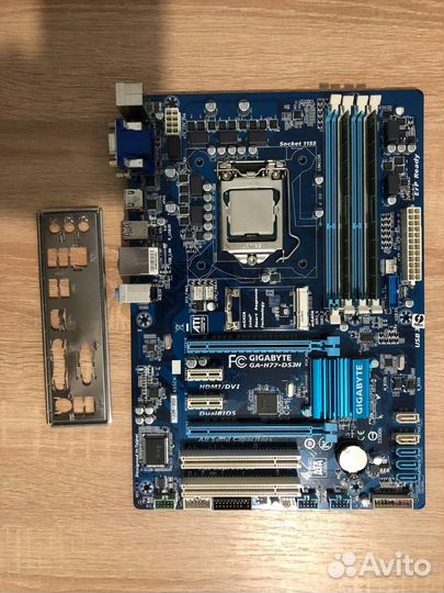 Материнская плата 1155 сокет Gigabyte GA-H77-DS3H