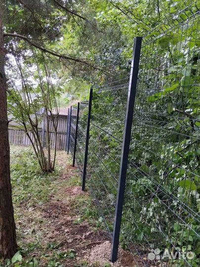 Сетка для забора 3D