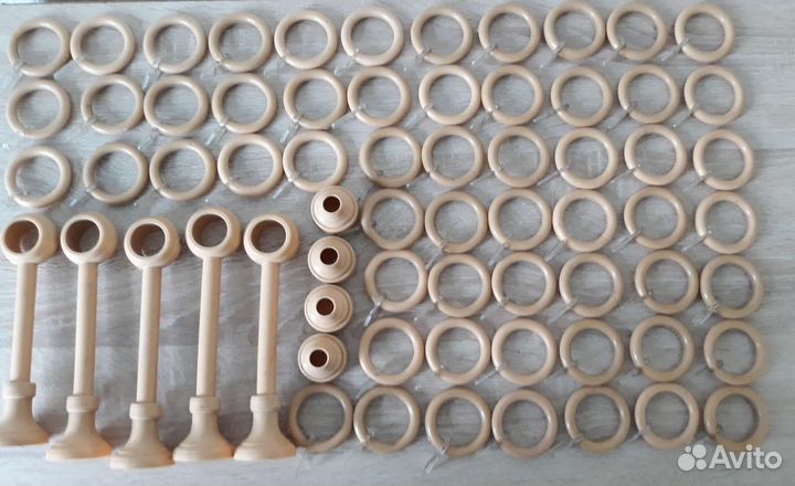 Кольца подвесы держатели для штор