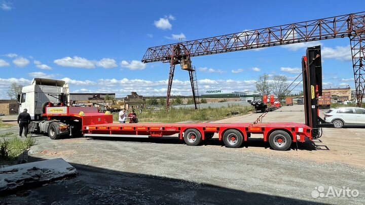 Полуприцеп трал (тяжеловоз) Juterborg 985234, 2023