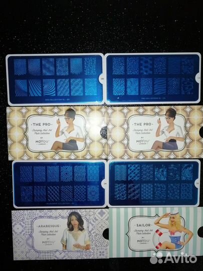 Пластины и Штамп для стемпинга MoYou London