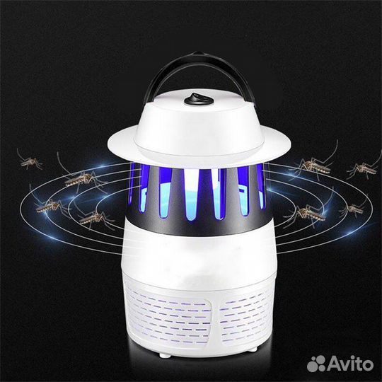 Лампа ловушка для комаров и насекомых
