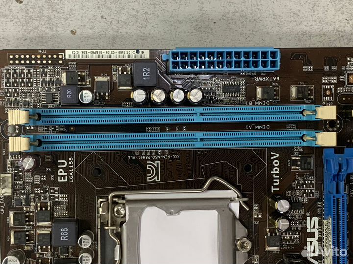 Материнская плата microatx S1155 asus P8H61-M LE