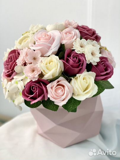 Букет из мыльной пены «Жозефина»