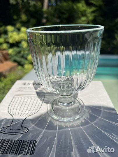 Фужеры, стаканы, креманки IKEA, Vardagen