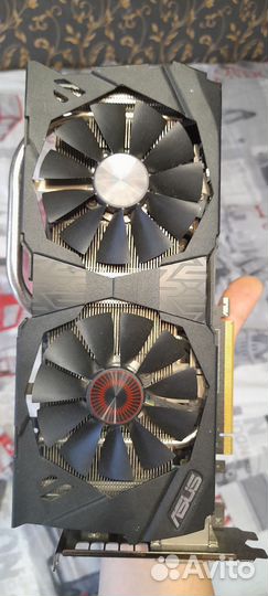 Видеокарта asus gtx 970 (на запчасти)