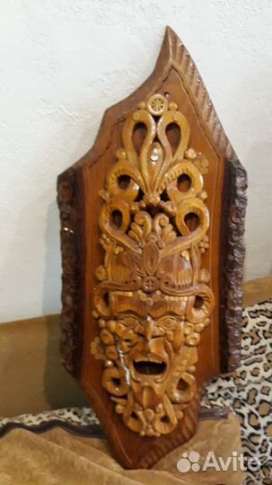 Панно деревянное