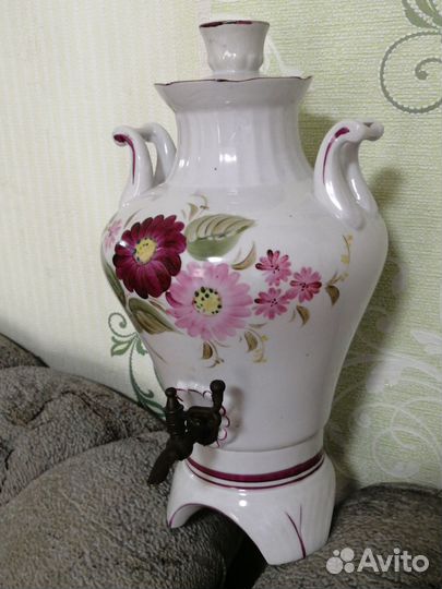 Самовар винтаж электрический, 30см