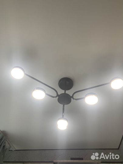 Люстра потолочная бу