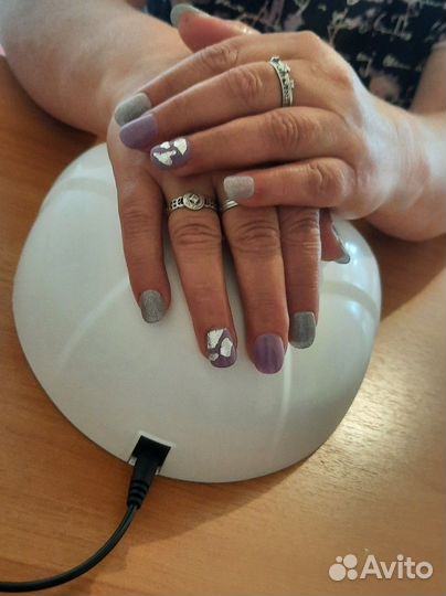 Наращивание ногтей на дому