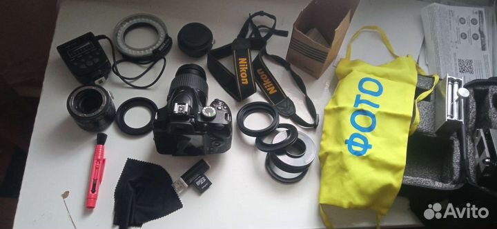 Зеркальный фотоаппарат nikon d3200