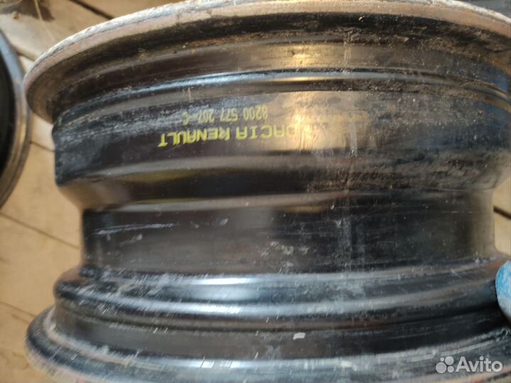 Диски r15 4*100 60.1 логан сандеро альмера ларгус