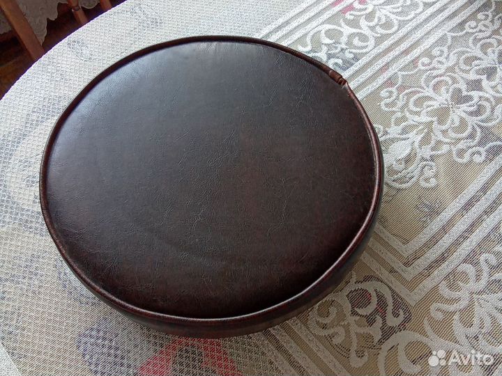 Кожаная сидушка для стульев