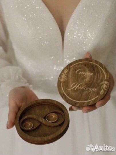 Свадебная шкатулка для колец