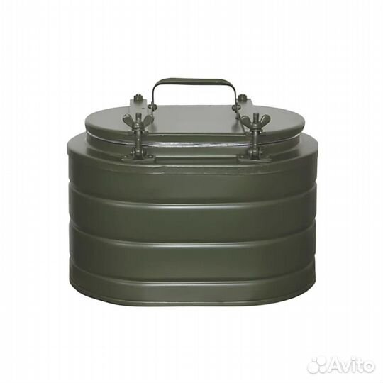 Термос армейский овальный и круглый