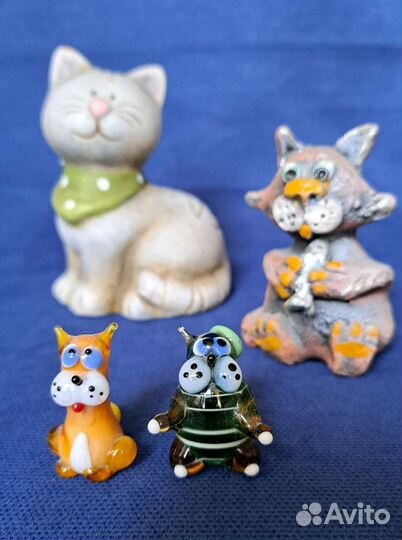 Фигурки котов и кошек
