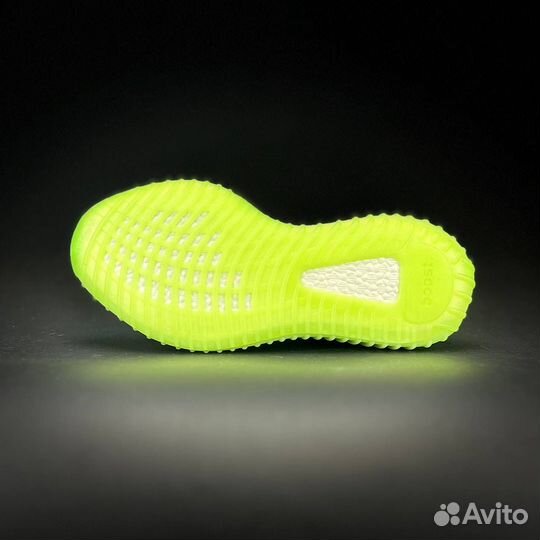 Кроссовки унисекс Adidas YeezyBoost 350 кислотные