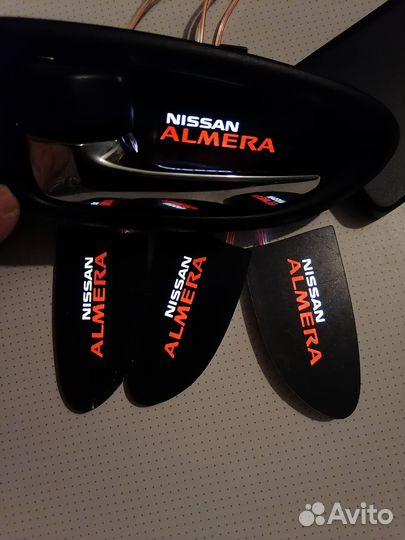 Подсветки ручек салона Nissan альмера G15