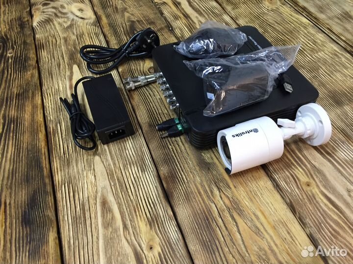 Видеонаблюдение. Комплект 1 видеокамера 2 мп улица