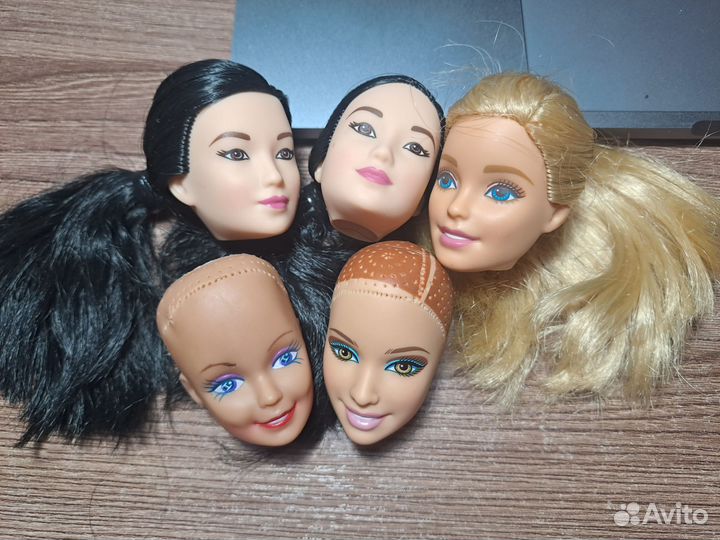Лот головы барби для ооак