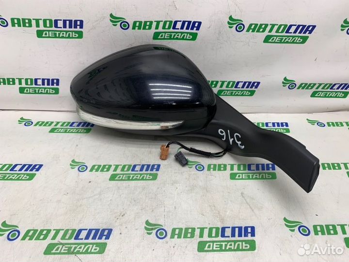 Зеркало двери переднее правое Peugeot 208 хетчбек