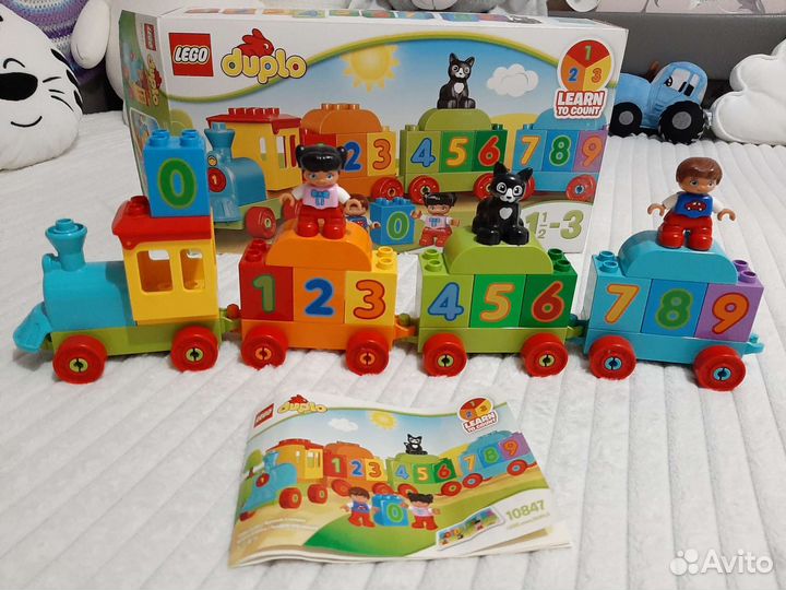 Lego duplo паровозик